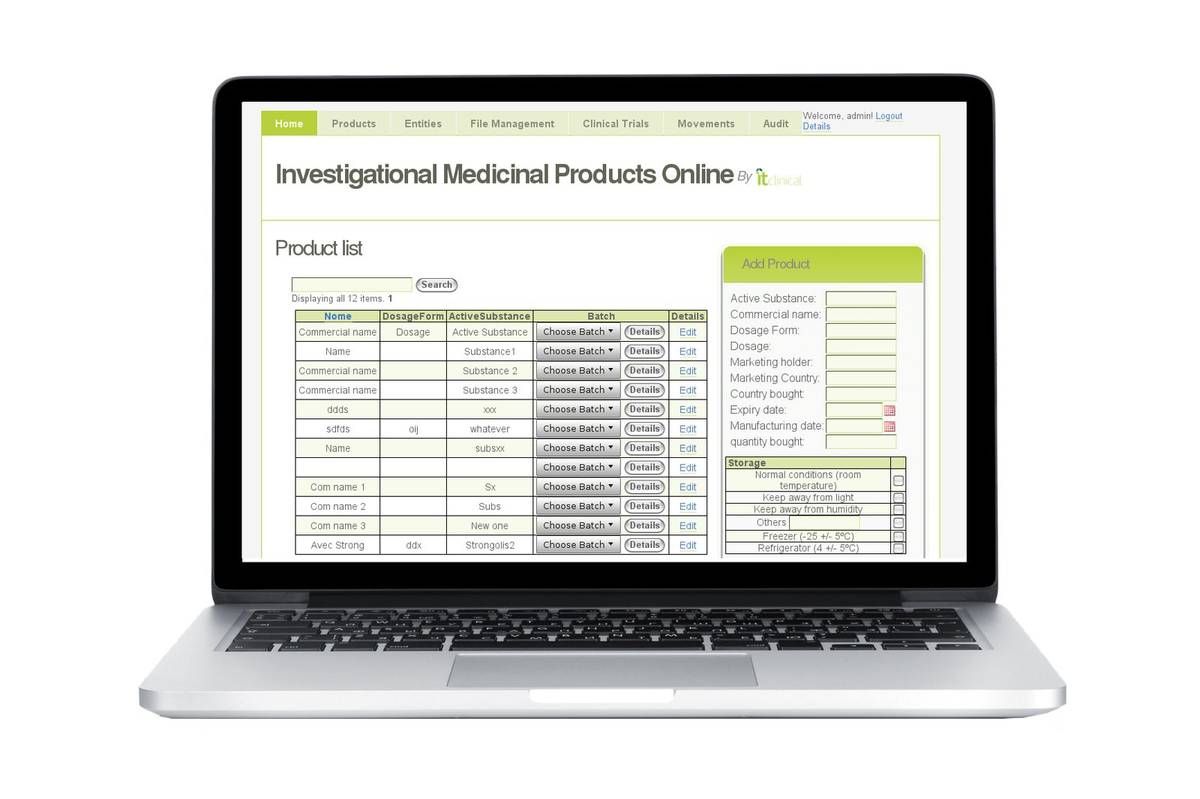 Drug Accountability Platform Display