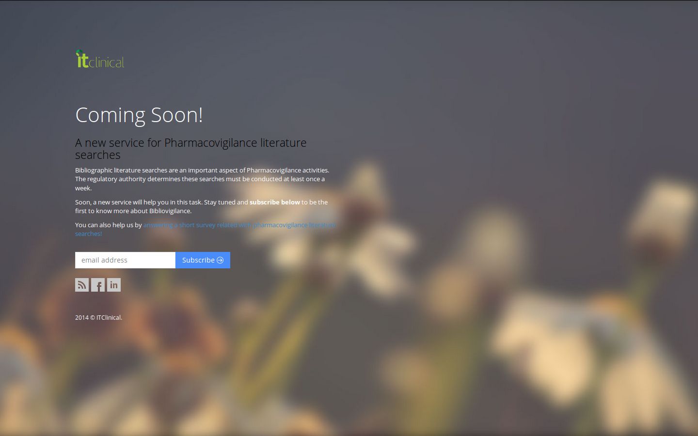 Bibliovigilance - pharmacovigilance literature search service
